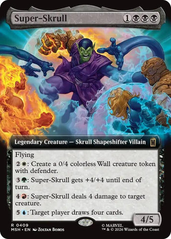 Super-Skrull (Extended Art) (Foil) (Marvel Super Heroes)(MSH)(409)(R)