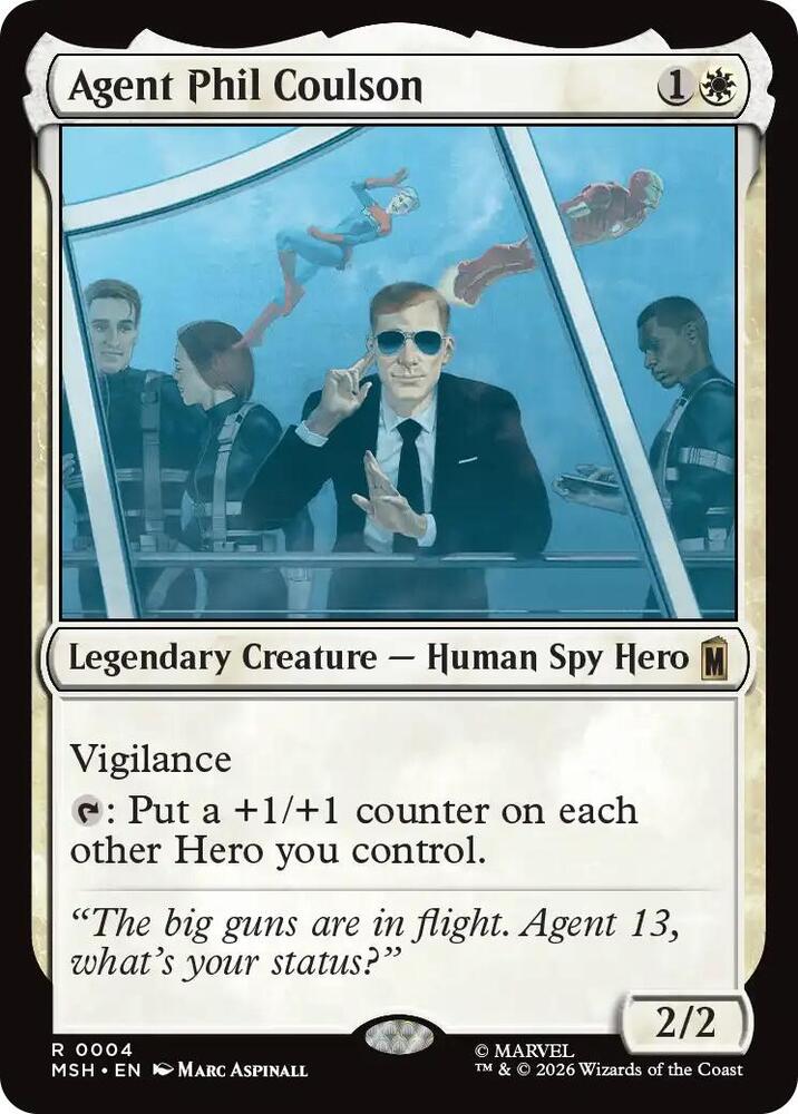 Agent Phil Coulson (Foil) (Marvel Super Heroes)(MSH)(4)(R)
