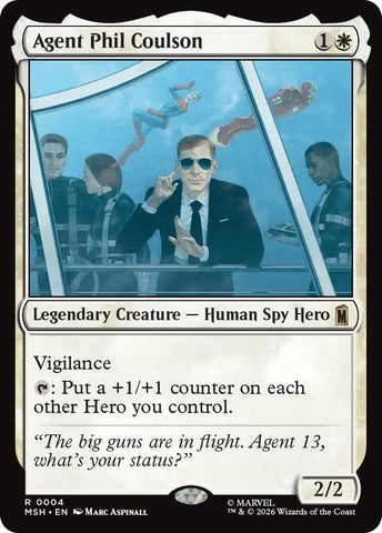 Agent Phil Coulson (Foil) (Marvel Super Heroes)(MSH)(4)(R)