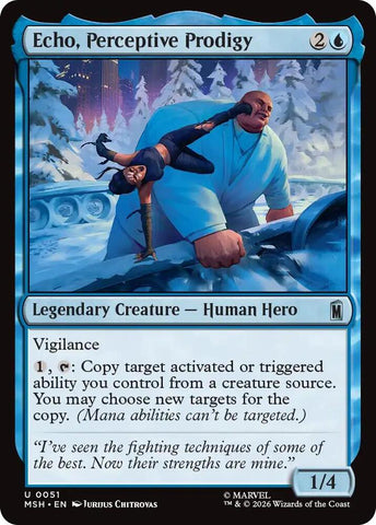 Echo, Perceptive Prodigy (Marvel Super Heroes)(MSH)(51)(U)