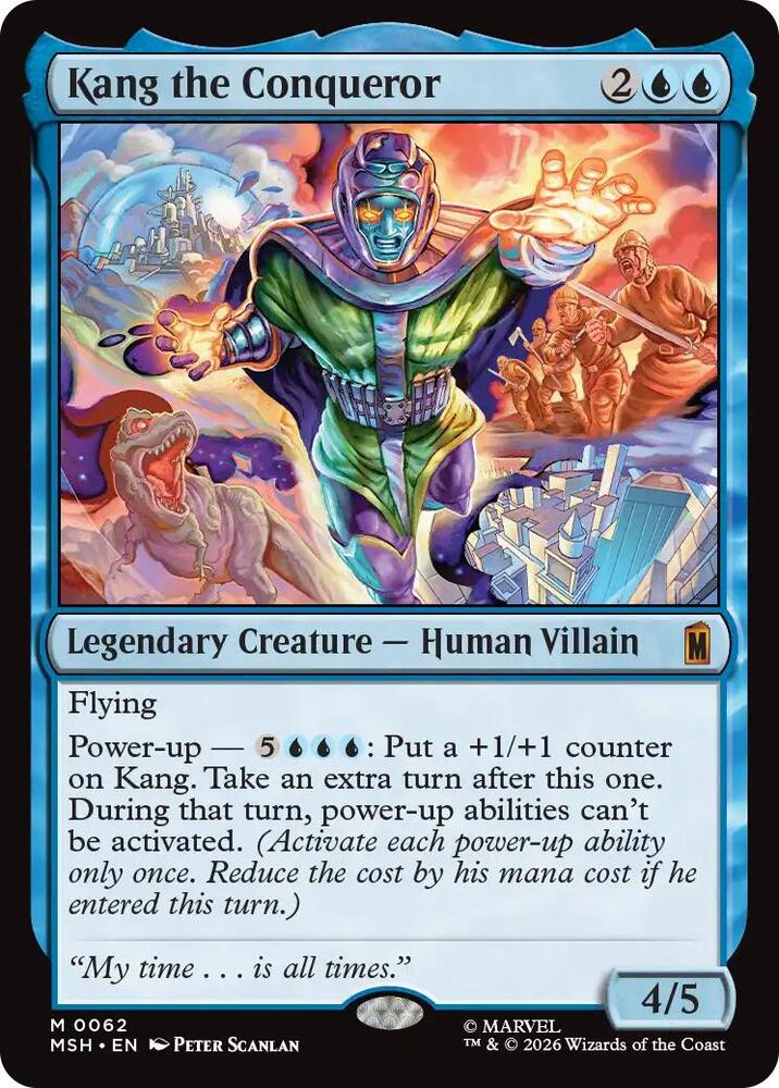 Kang the Conqueror (Foil) (Marvel Super Heroes)(MSH)(62)(M)