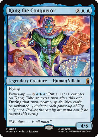 Kang the Conqueror (Foil) (Marvel Super Heroes)(MSH)(62)(M)