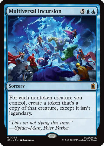 Multiversal Incursion (Foil) (Marvel Super Heroes)(MSH)(68)(M)
