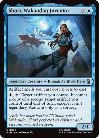 Shuri, Wakandan Inventor (Foil) (Marvel Super Heroes)(MSH)(75)(U)