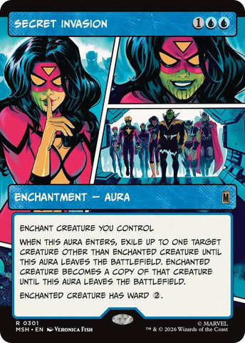 Secret Invasion (Borderless) (Marvel Super Heroes)(MSH)(301)(R)