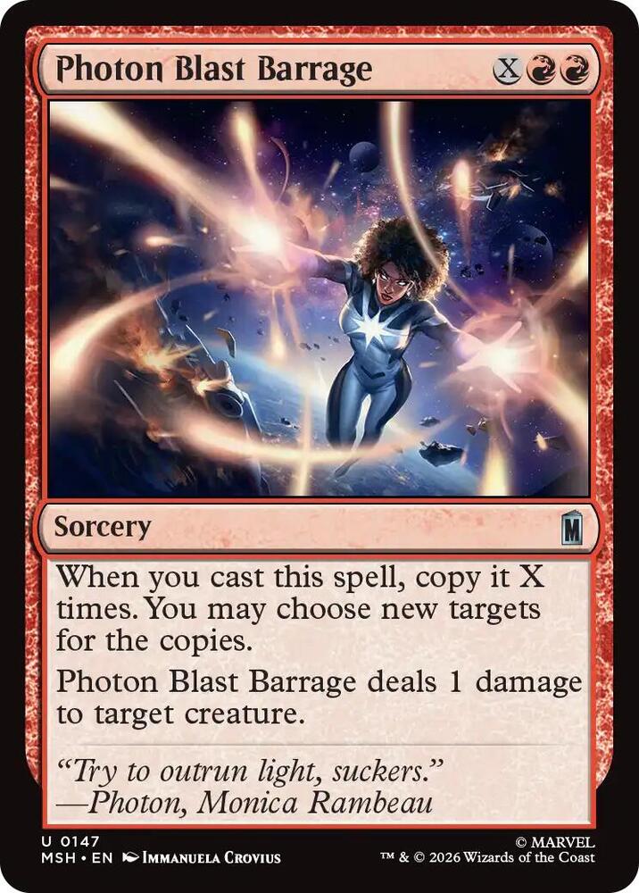 Photon Blast Barrage (Marvel Super Heroes)(MSH)(147)(U)