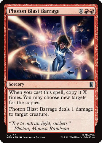 Photon Blast Barrage (Marvel Super Heroes)(MSH)(147)(U)