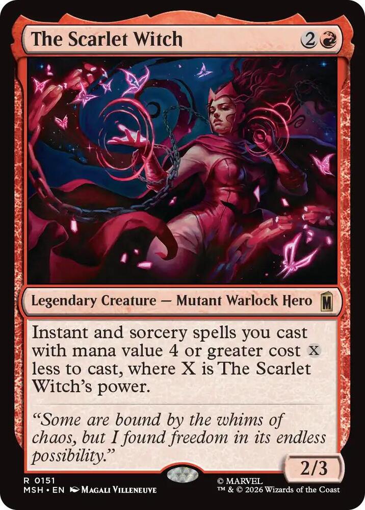The Scarlet Witch (Marvel Super Heroes)(MSH)(151)(R)