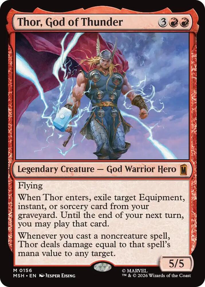 Thor, God of Thunder (Marvel Super Heroes)(MSH)(156)(M)