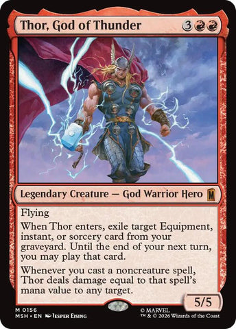 Thor, God of Thunder (Marvel Super Heroes)(MSH)(156)(M)