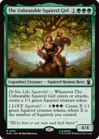 The Unbeatable Squirrel Girl (Marvel Super Heroes)(MSH)(193)(R)