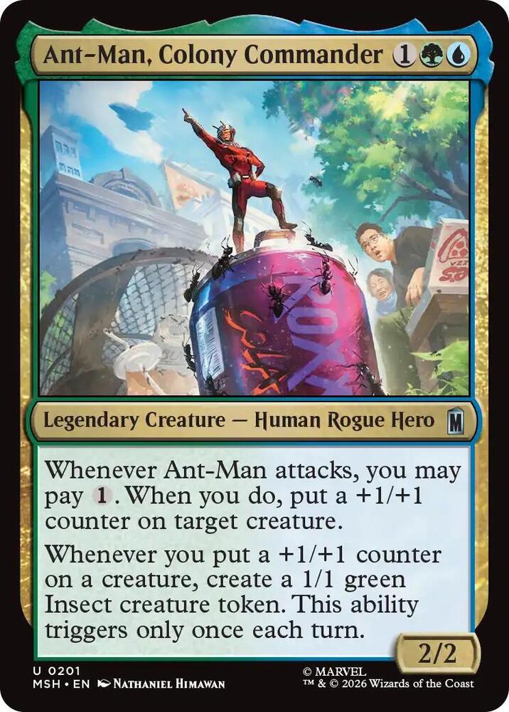 Ant-Man, Colony Commander (Marvel Super Heroes)(MSH)(201)(U)