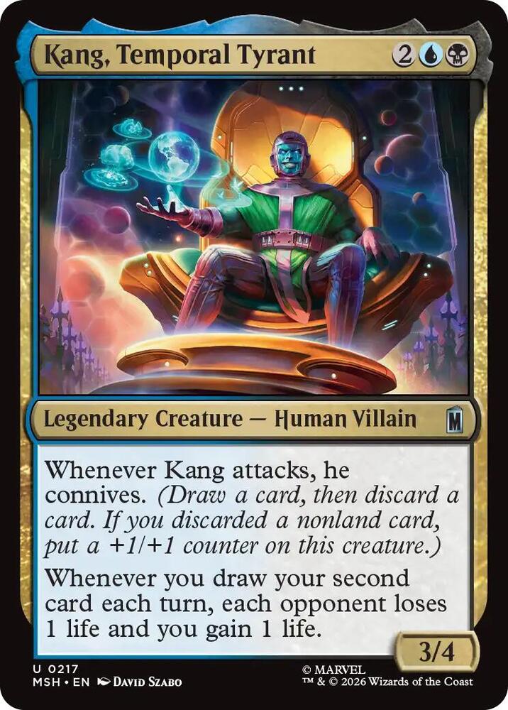 Kang, Temporal Tyrant (Marvel Super Heroes)(MSH)(217)(U)