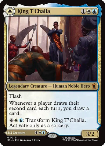 King T'Challa (Marvel Super Heroes)(MSH)(219)(M)