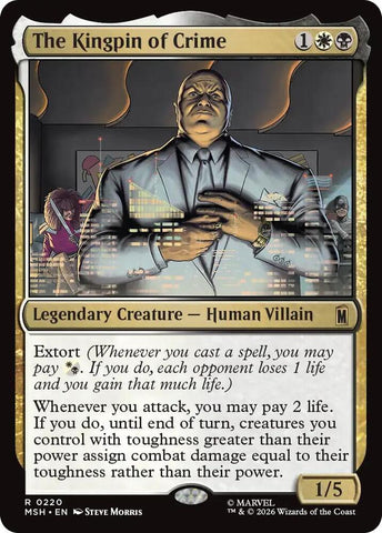 The Kingpin of Crime (Marvel Super Heroes)(MSH)(220)(R)