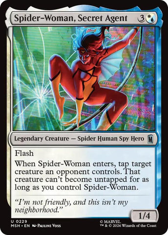 Spider-Woman, Secret Agent (Marvel Super Heroes)(MSH)(229)(U)
