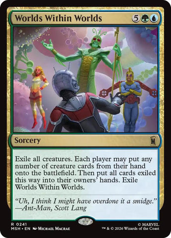 Worlds Within Worlds (Foil) (Marvel Super Heroes)(MSH)(241)(R)