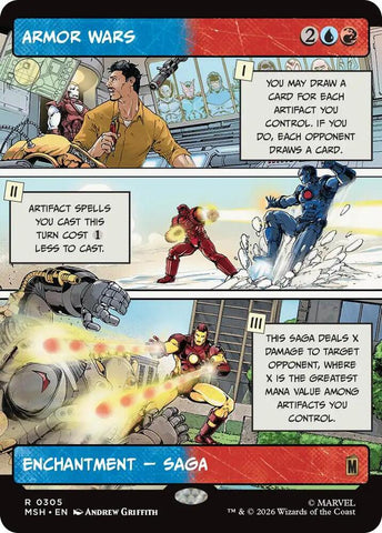 Armor Wars (Borderless) (Marvel Super Heroes)(MSH)(305)(R)