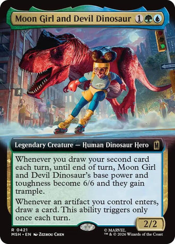 Moon Girl and Devil Dinosaur (Extended Art) (Marvel Super Heroes)(MSH)(421)(R)