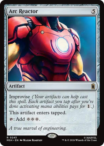 Arc Reactor (Foil) (Marvel Super Heroes)(MSH)(243)(R)