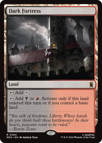Dark Fortress (Foil) (Marvel Super Heroes)(MSH)(264)(R)