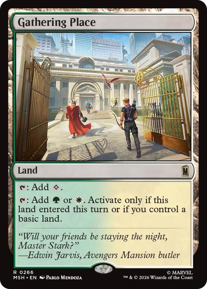 Gathering Place (Marvel Super Heroes)(MSH)(266)(R)
