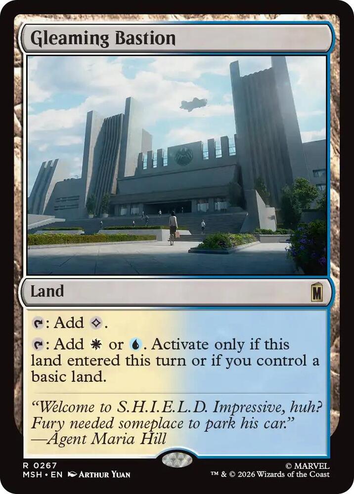 Gleaming Bastion (Foil) (Marvel Super Heroes)(MSH)(267)(R)