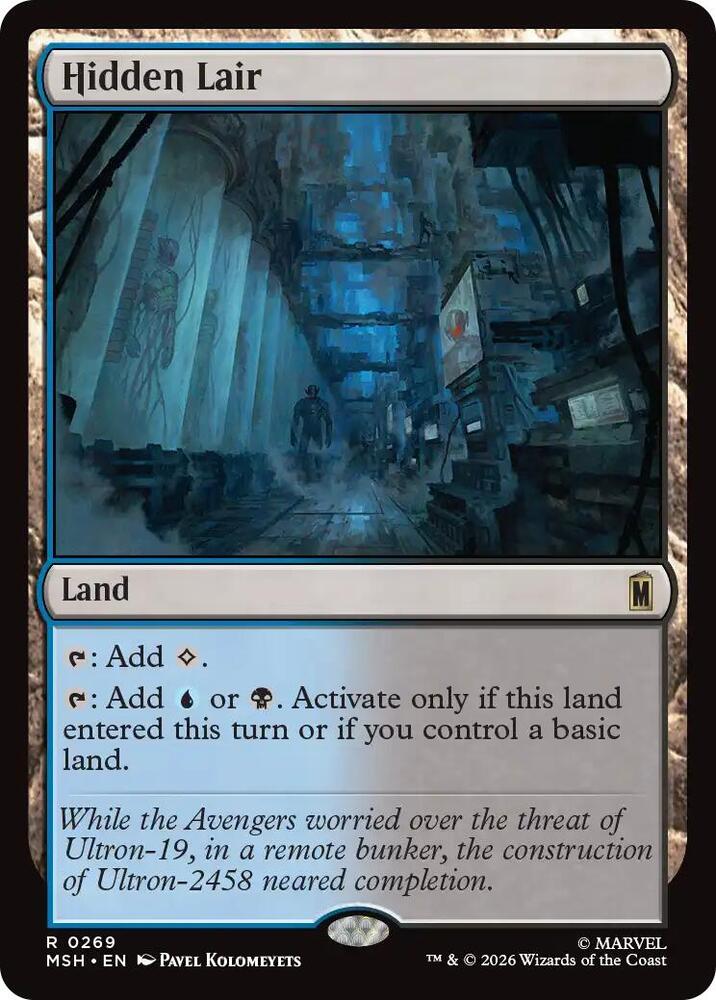 Hidden Lair (Foil) (Marvel Super Heroes)(MSH)(269)(R)