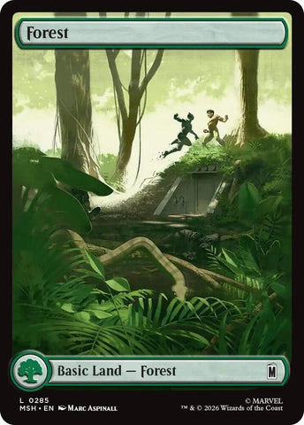 Forest (0285) (Foil) (Marvel Super Heroes)(MSH)(285)(L)