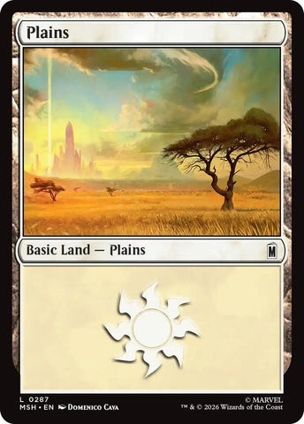 Plains (0287) (Marvel Super Heroes)(MSH)(287)(L)