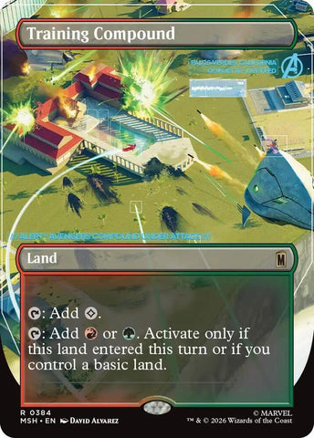 Training Compound (Borderless) (Marvel Super Heroes)(MSH)(384)(R)