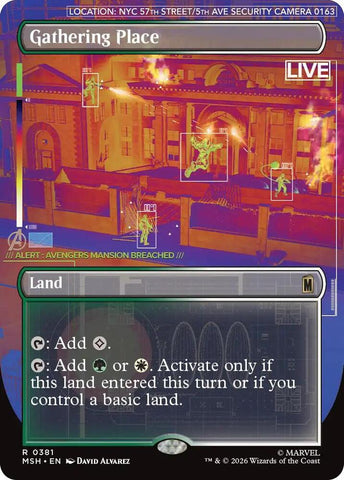 Gathering Place (Borderless) (Foil) (Marvel Super Heroes)(MSH)(381)(R)