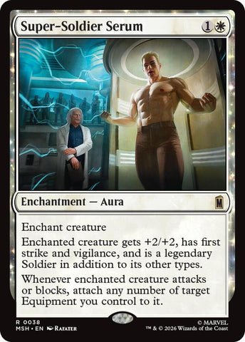 Super-Soldier Serum (Foil) (Marvel Super Heroes)(MSH)(38)(R)