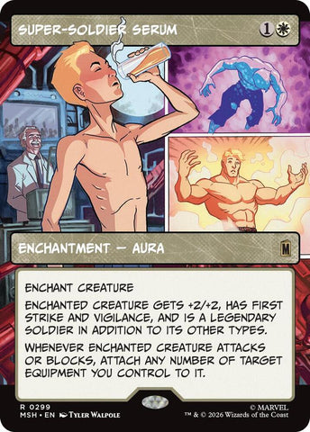 Super-Soldier Serum (Borderless) (Marvel Super Heroes)(MSH)(299)(R)