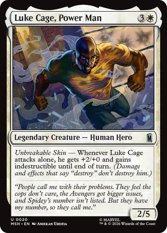Luke Cage, Power Man (Marvel Super Heroes)(MSH)(20)(U)