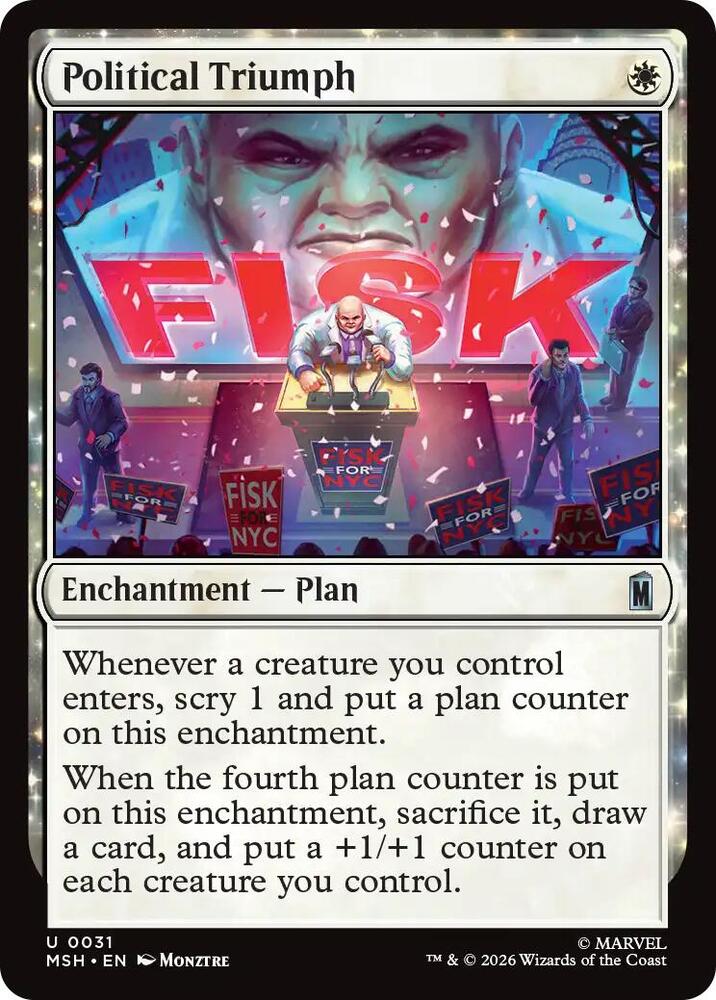 Political Triumph (Foil) (Marvel Super Heroes)(MSH)(31)(U)