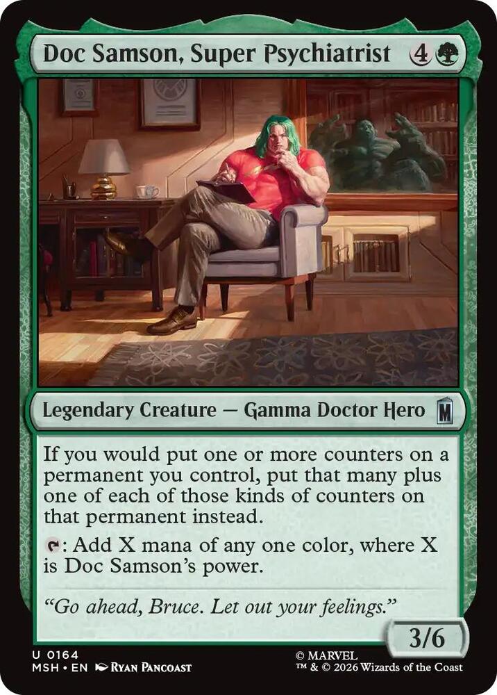 Doc Samson, Super Psychiatrist (Marvel Super Heroes)(MSH)(164)(U)
