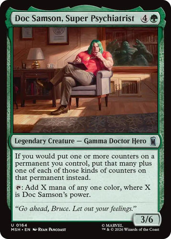 Doc Samson, Super Psychiatrist (Foil) (Marvel Super Heroes)(MSH)(164)(U)