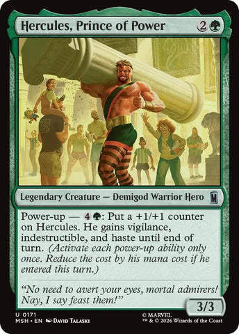 Hercules, Prince of Power (Marvel Super Heroes)(MSH)(171)(U)