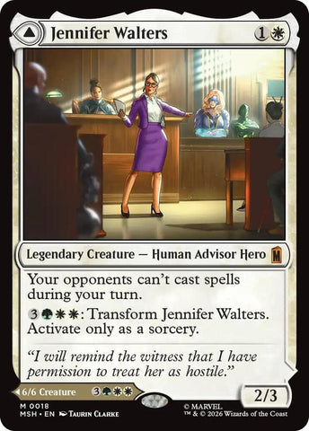 Jennifer Walters (Foil) (Marvel Super Heroes)(MSH)(18)(M)