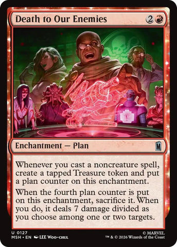 Death to Our Enemies (Foil) (Marvel Super Heroes)(MSH)(127)(U)