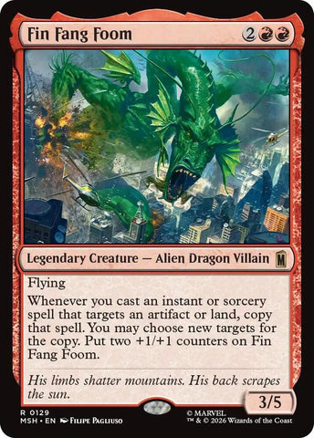 Fin Fang Foom (Marvel Super Heroes)(MSH)(129)(R)