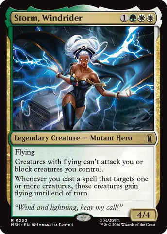 Storm, Windrider (Foil) (Marvel Super Heroes)(MSH)(230)(R)