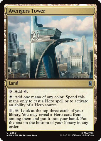 Avengers Tower (Marvel Super Heroes)(MSH)(260)(U)