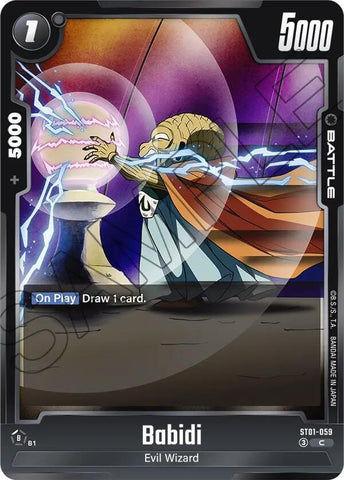 Babidi [059] [Foil] (ST01-059)(C)
