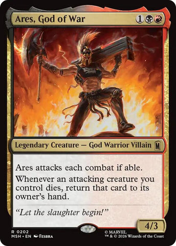 Ares, God of War (Marvel Super Heroes)(MSH)(202)(R)