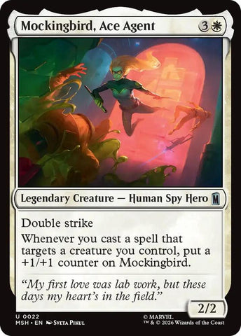 Mockingbird, Ace Agent (Marvel Super Heroes)(MSH)(22)(U)