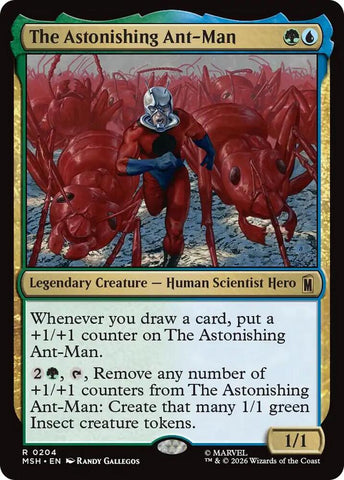 The Astonishing Ant-Man (Marvel Super Heroes)(MSH)(204)(R)