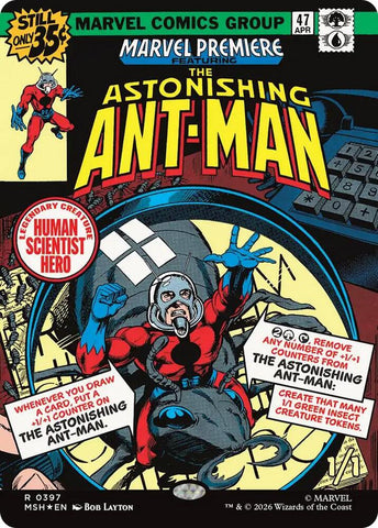 The Astonishing Ant-Man (Borderless) (Foil) (Marvel Super Heroes)(MSH)(397)(R)