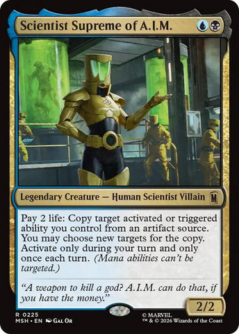 Scientist Supreme of A.I.M. (Marvel Super Heroes)(MSH)(225)(R)